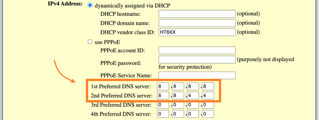 Preferred DNS