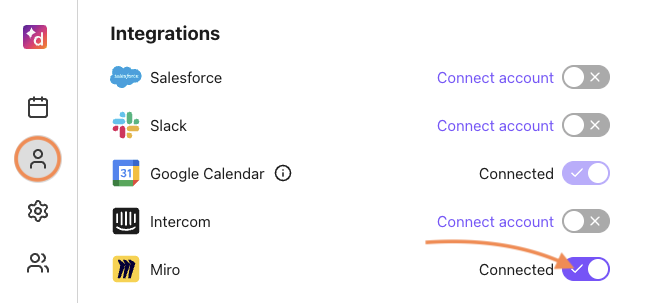Miro toggle