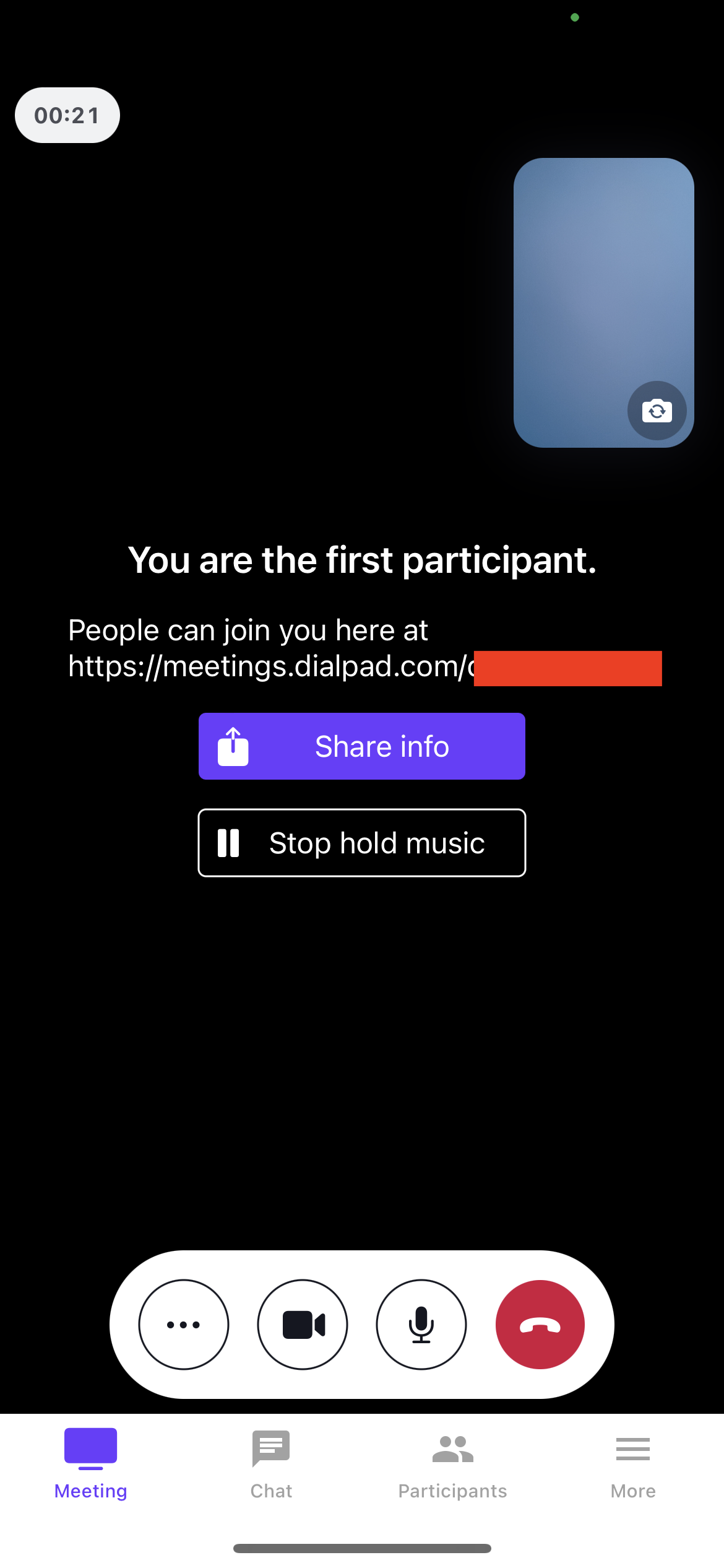 first participant