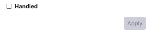 Call Category filter dropdown path showing Completed calls nested under Handled.
