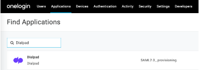 OneLogin-find-Dialpad-app.png