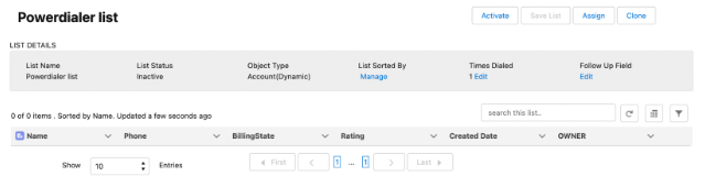 List of powerdialers