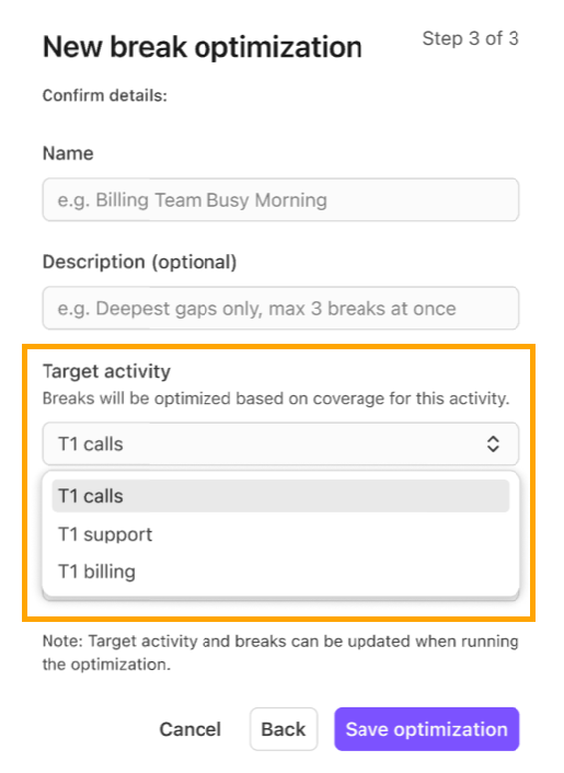 target-activity