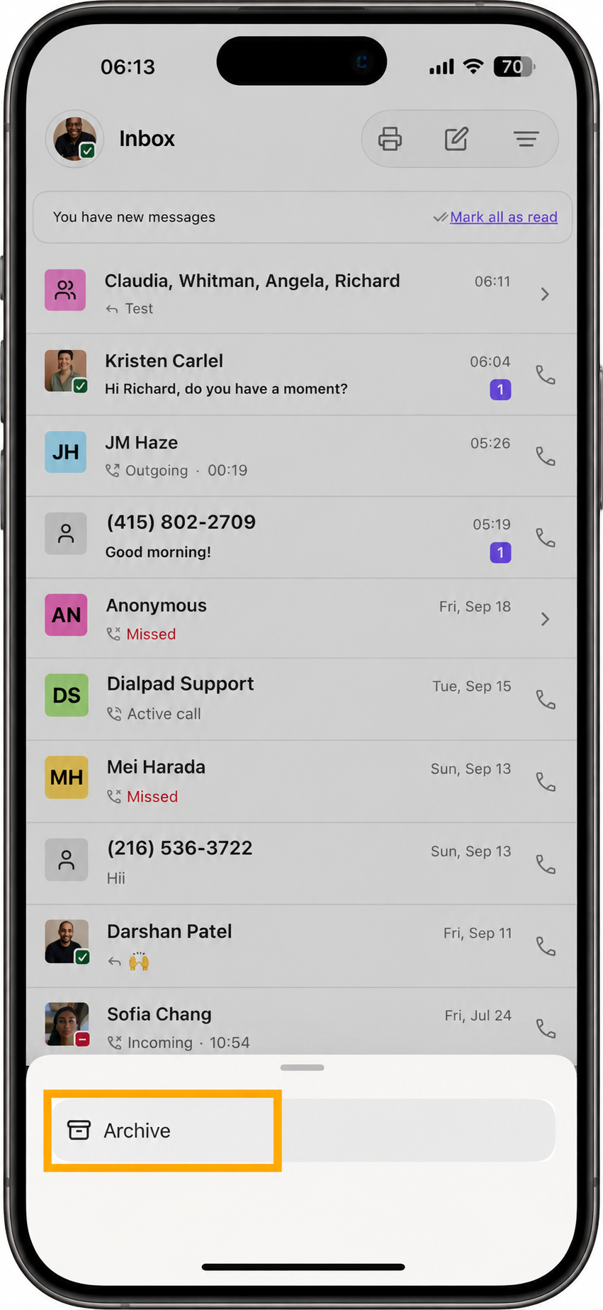 ios-archive-message